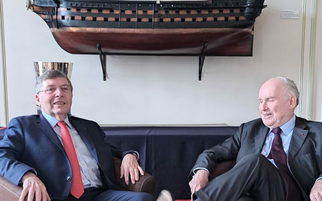 Du local au national : Alain Bazille et Dominique Bussereau débattent de l’avenir des ports territoriaux